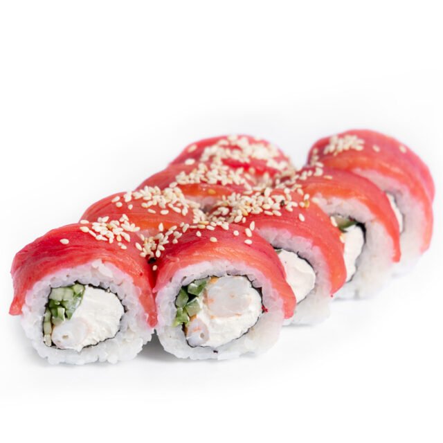 Замовити суші роли WOK у Львові - Філадельфія з Тунцем та креветкою